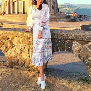 Full sleeve midi dress SHEIN